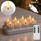 Rechargeable Flameless LED Tea Light Candle
