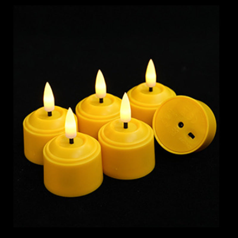 Rechargeable Flameless LED Tea Light Candle