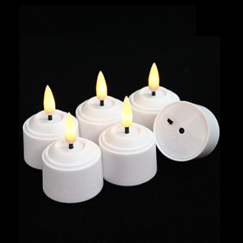 Rechargeable Flameless LED Tea Light Candle
