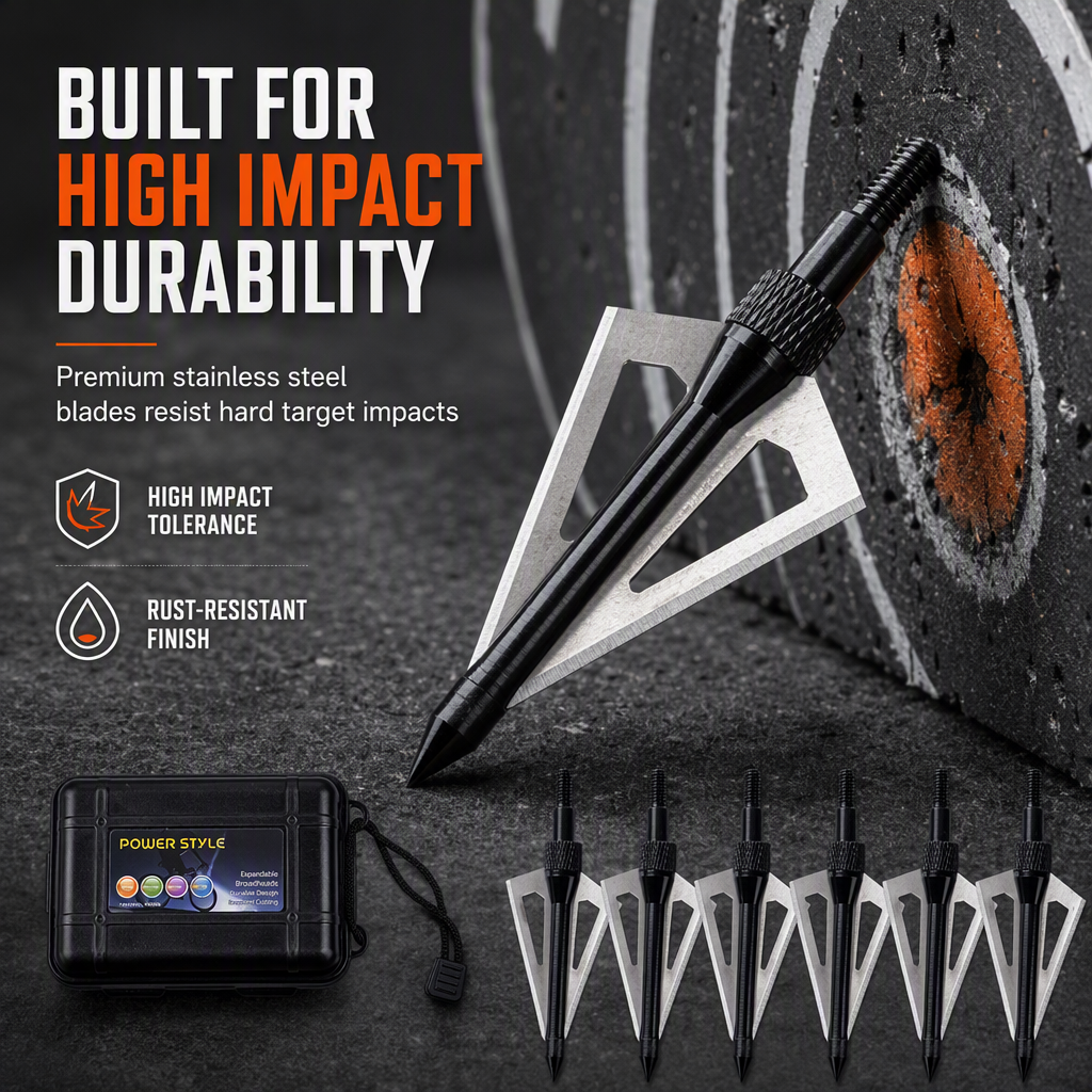 ⏳Limited-time 50% off⏰6/12 Piece Emerald Archery Arrows Set with Storage Box Universal for Recurve and Compound Bows🏹