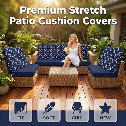 Patio Sofa Cushion Cover