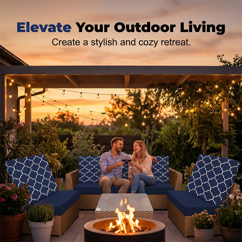 Patio Sofa Cushion Cover