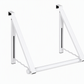 Retractable Folding Over the Door Hooks No Drill Metal Coat Rack for Hanging Clothes