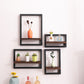Wood Wall-Mounted Floating Shelves