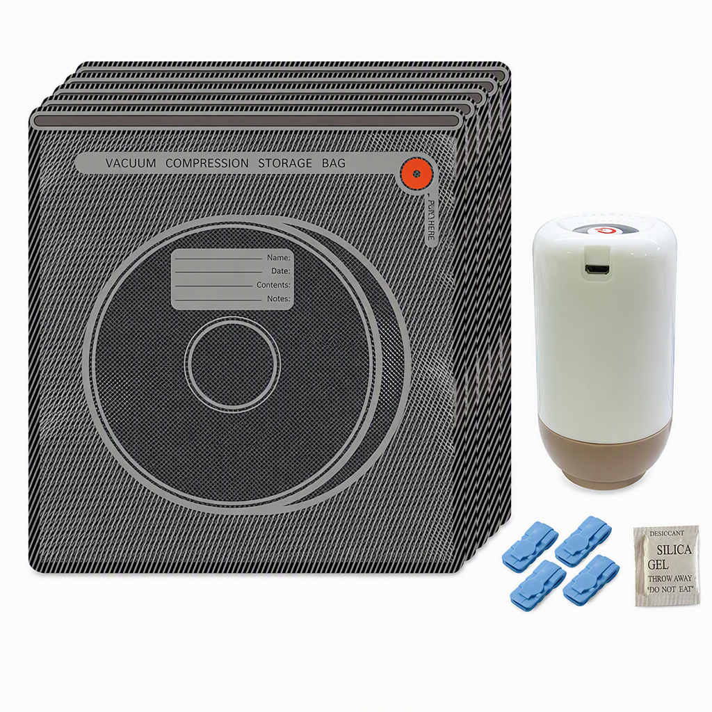 🎯 50% OFF! ✨ Vacuum Storage Bag Kit for 3D Filament – Lock Out Humid Air, Double Zipper Seal & Opaque Light Shielding – Keep Filaments Dry & Print-Perfect 🧵