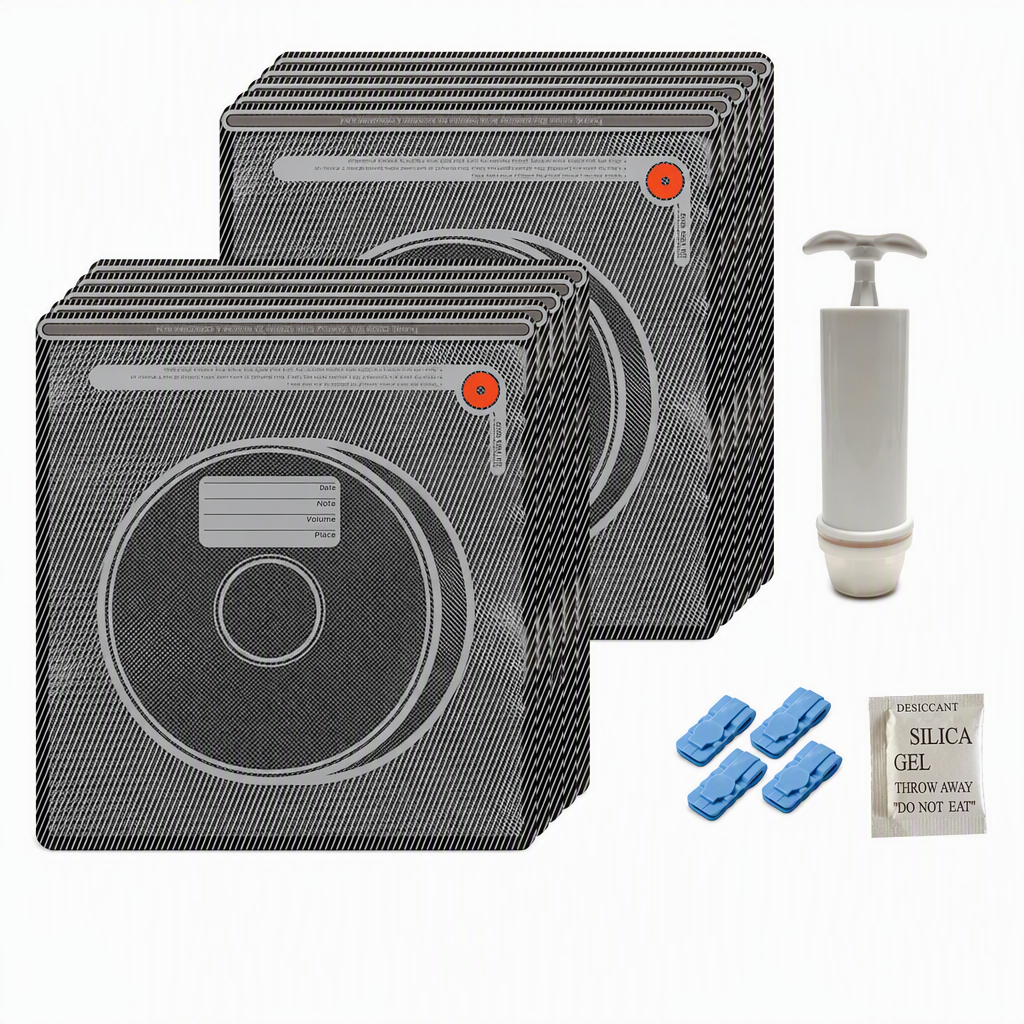 🎯 50% OFF! ✨ Vacuum Storage Bag Kit for 3D Filament – Lock Out Humid Air, Double Zipper Seal & Opaque Light Shielding – Keep Filaments Dry & Print-Perfect 🧵