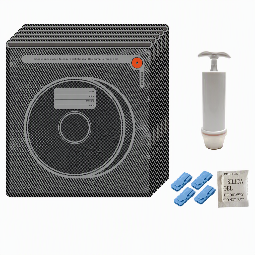 🎯 50% OFF! ✨ Vacuum Storage Bag Kit for 3D Filament – Lock Out Humid Air, Double Zipper Seal & Opaque Light Shielding – Keep Filaments Dry & Print-Perfect 🧵