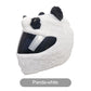 📢📢50% OFF !! ⏰Funny Plush Motorcycle Helmet Cover Universal Fit Cartoon and Holiday Protective Sleeve for Christmas Halloween Outdoor Riding