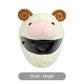 📢📢50% OFF !! ⏰Funny Plush Motorcycle Helmet Cover Universal Fit Cartoon and Holiday Protective Sleeve for Christmas Halloween Outdoor Riding