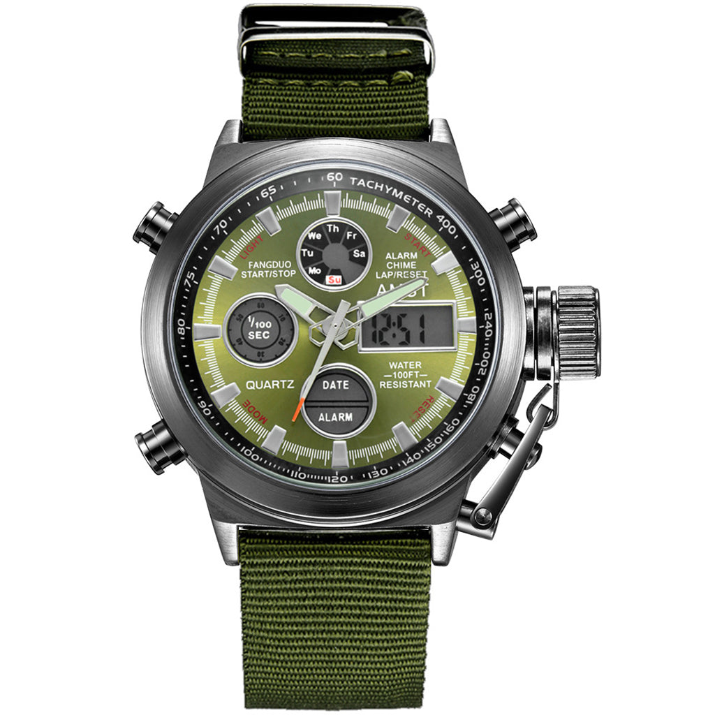 🏃 Retro Digital Sports Watch – Quartz, rugged & everyday-ready ✨