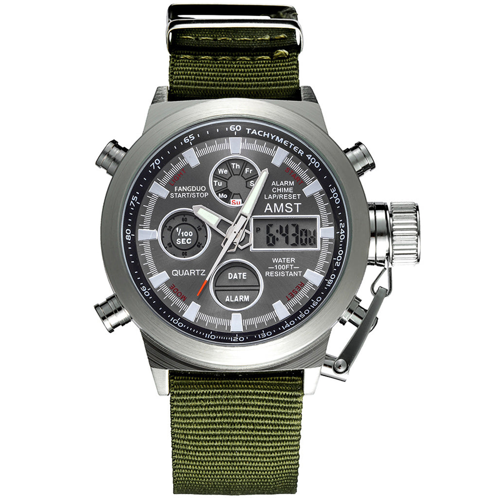 🏃 Retro Digital Sports Watch – Quartz, rugged & everyday-ready ✨