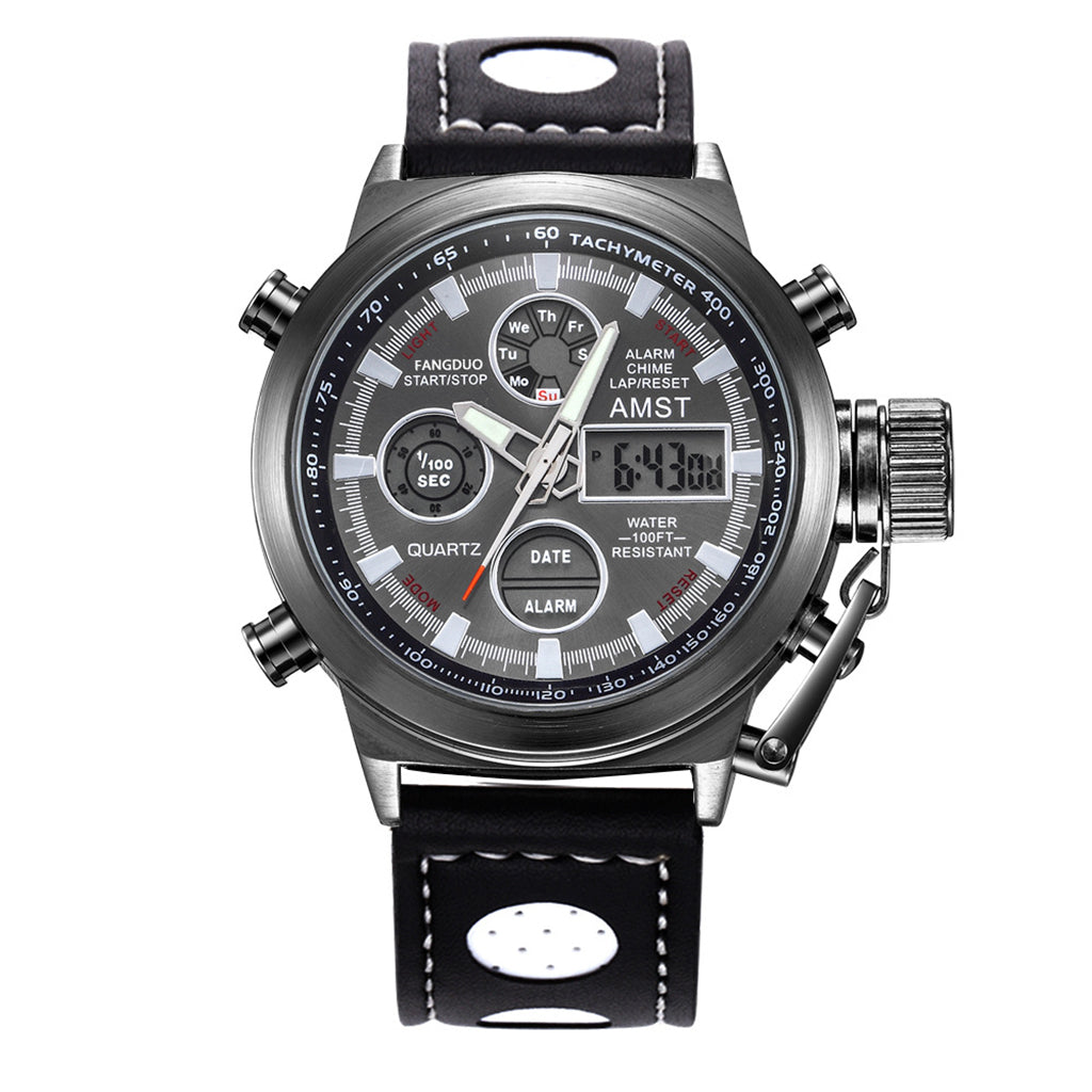 🏃 Retro Digital Sports Watch – Quartz, rugged & everyday-ready ✨