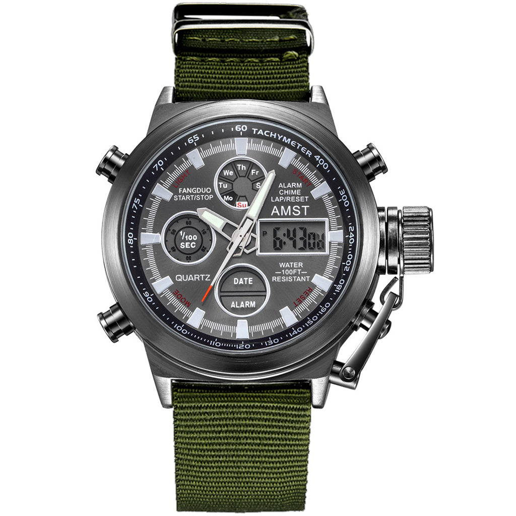 🏃 Retro Digital Sports Watch – Quartz, rugged & everyday-ready ✨