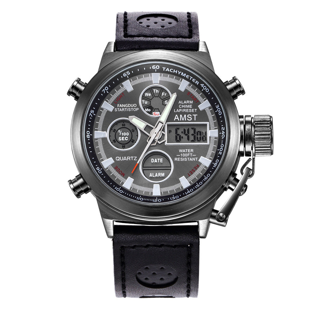 🏃 Retro Digital Sports Watch – Quartz, rugged & everyday-ready ✨