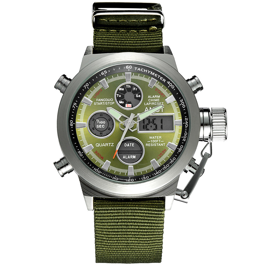 🏃 Retro Digital Sports Watch – Quartz, rugged & everyday-ready ✨
