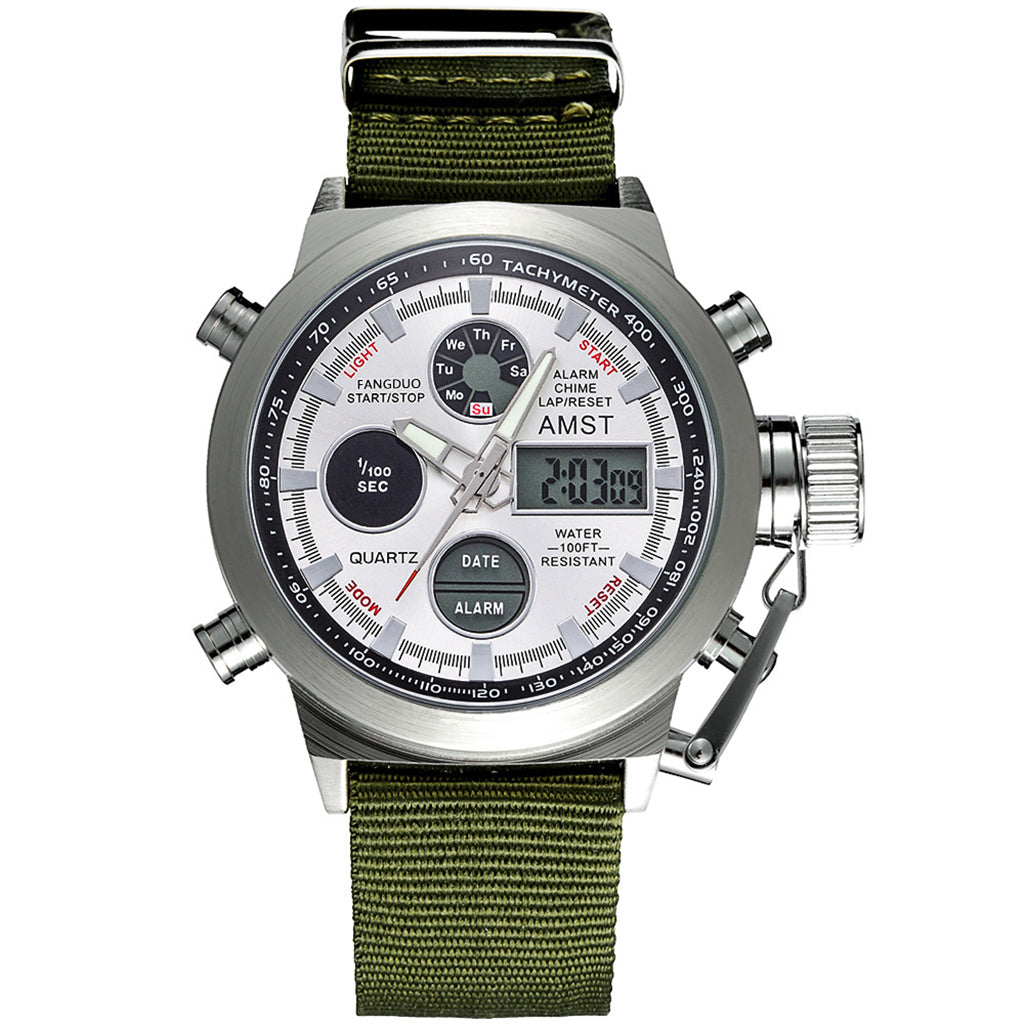 🏃 Retro Digital Sports Watch – Quartz, rugged & everyday-ready ✨