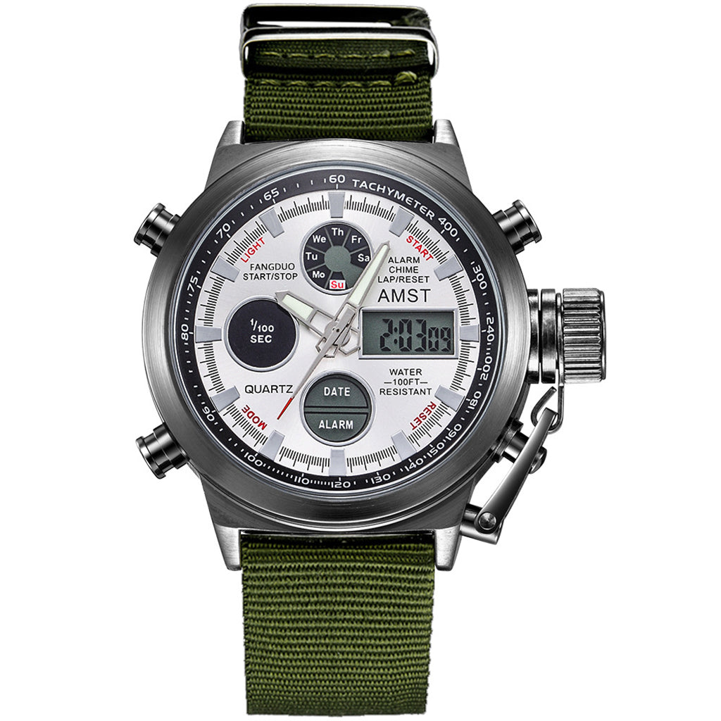 🏃 Retro Digital Sports Watch – Quartz, rugged & everyday-ready ✨