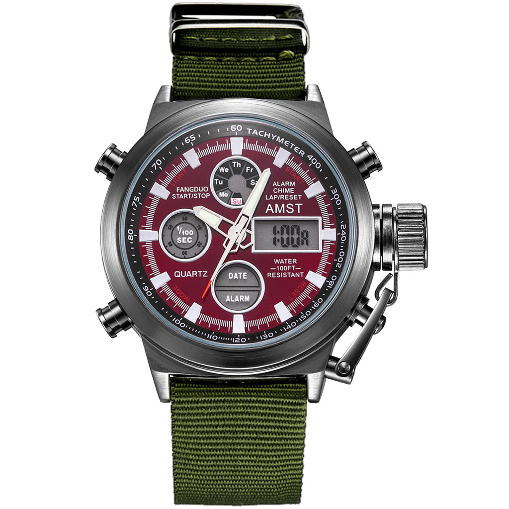 🏃 Retro Digital Sports Watch – Quartz, rugged & everyday-ready ✨