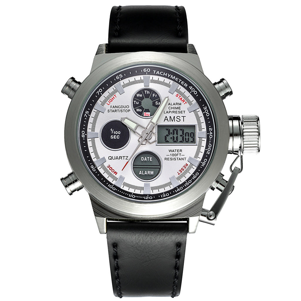 🏃 Retro Digital Sports Watch – Quartz, rugged & everyday-ready ✨