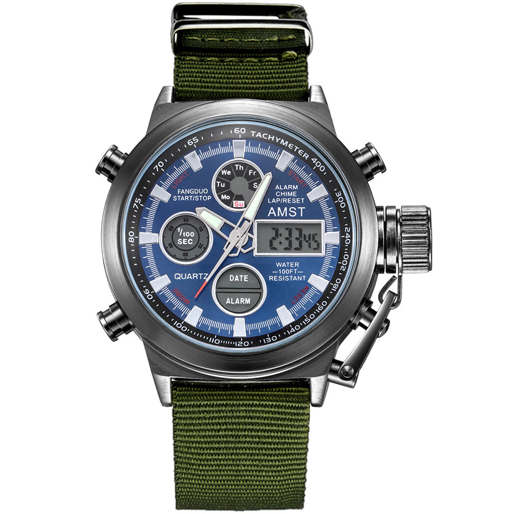 🏃 Retro Digital Sports Watch – Quartz, rugged & everyday-ready ✨