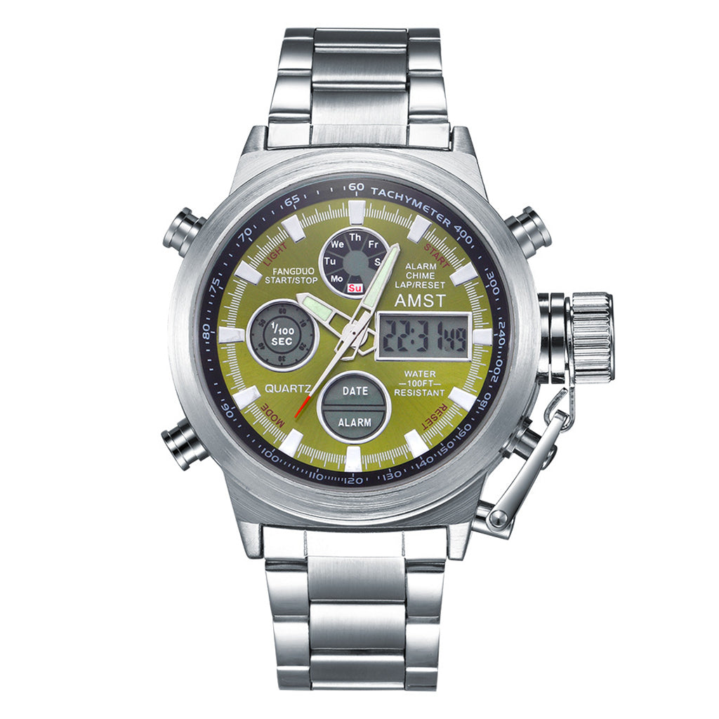 🏃 Retro Digital Sports Watch – Quartz, rugged & everyday-ready ✨
