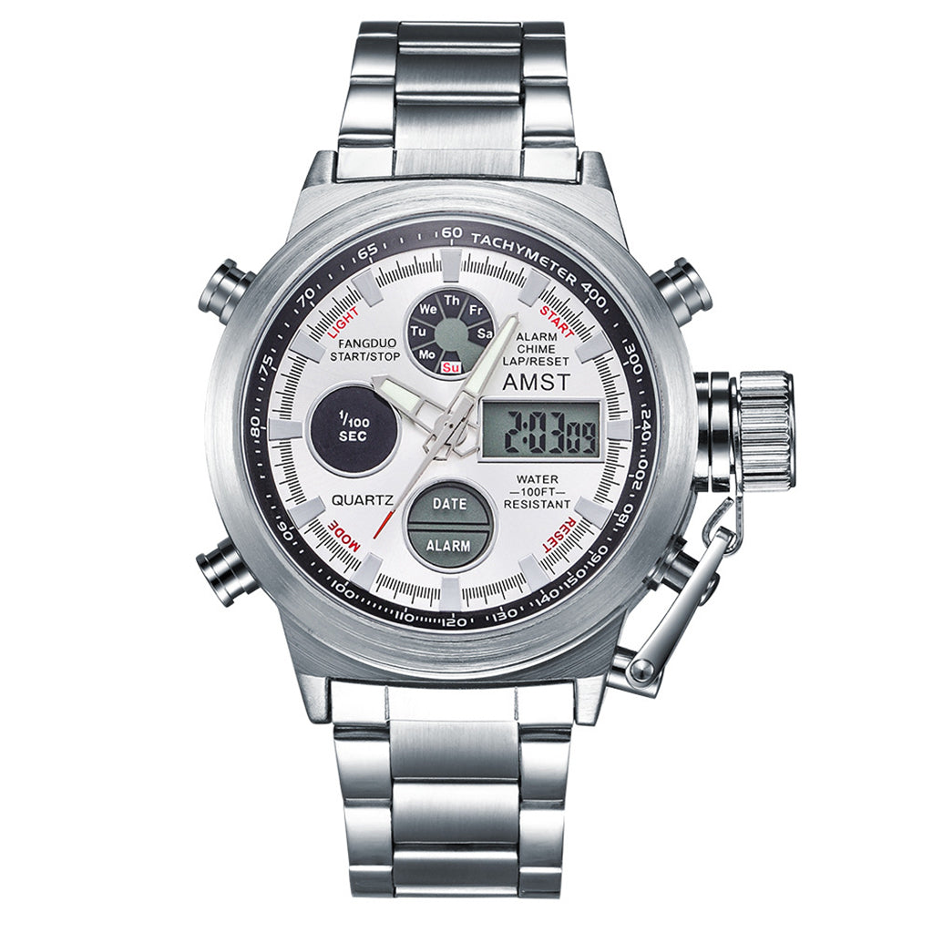 🏃 Retro Digital Sports Watch – Quartz, rugged & everyday-ready ✨