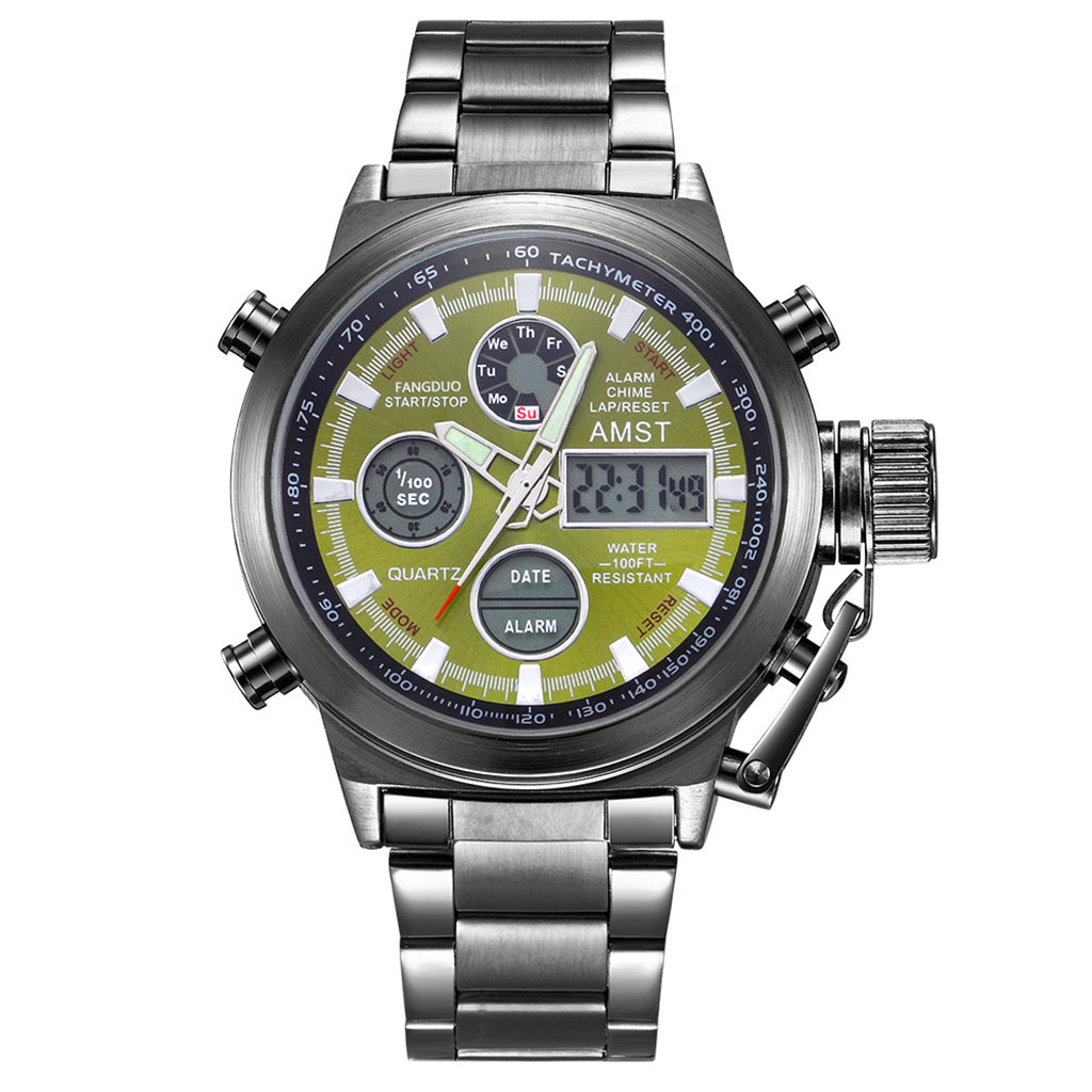 🏃 Retro Digital Sports Watch – Quartz, rugged & everyday-ready ✨