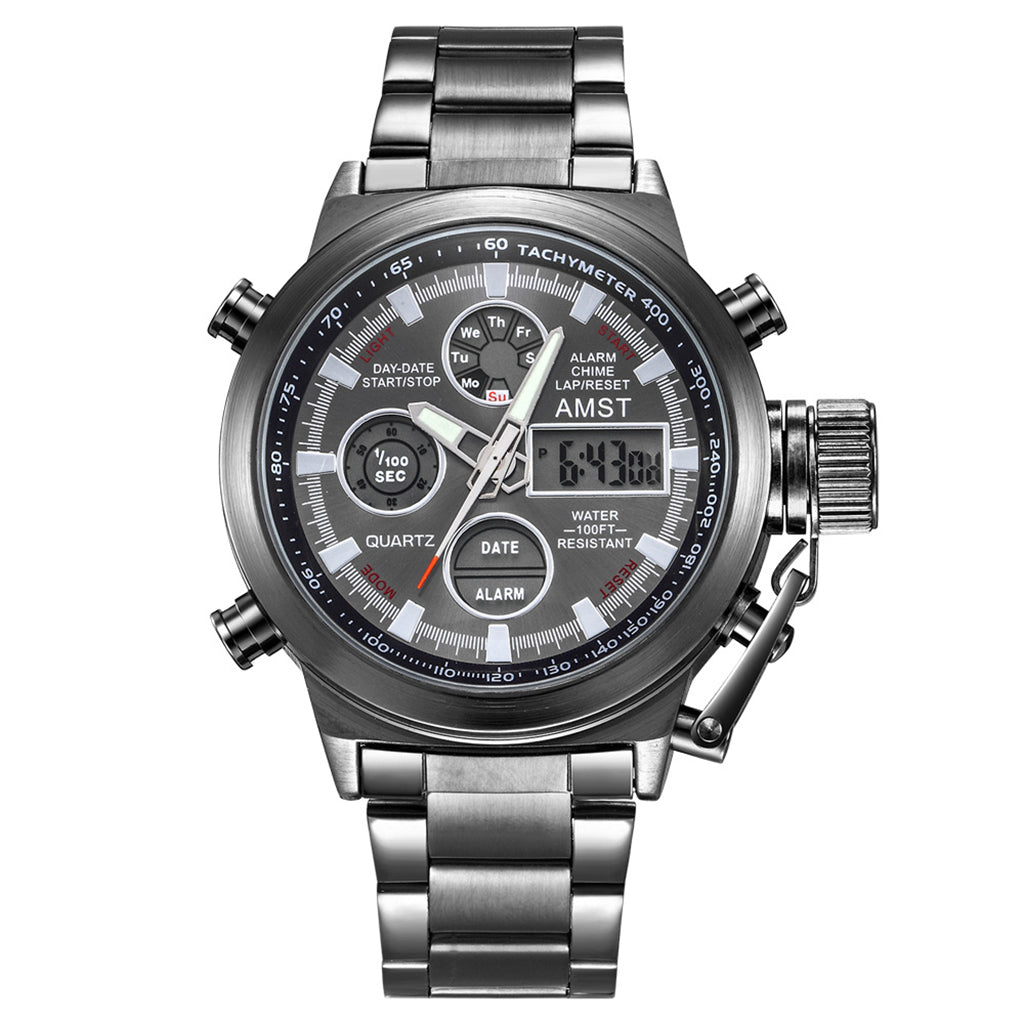 🏃 Retro Digital Sports Watch – Quartz, rugged & everyday-ready ✨