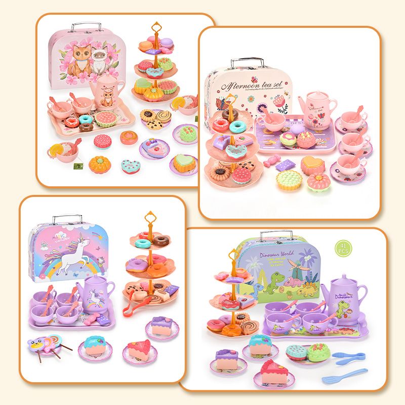 👧Unicorn Castle Pretend Teapot Set