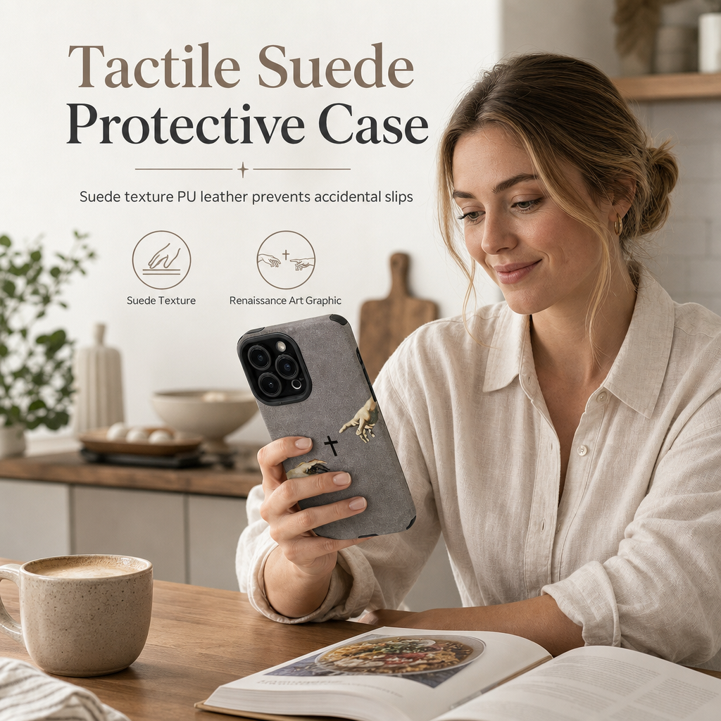 🎁New Arrival 50% OFF💥Suede Shock Absorption Protective Phone Case📱