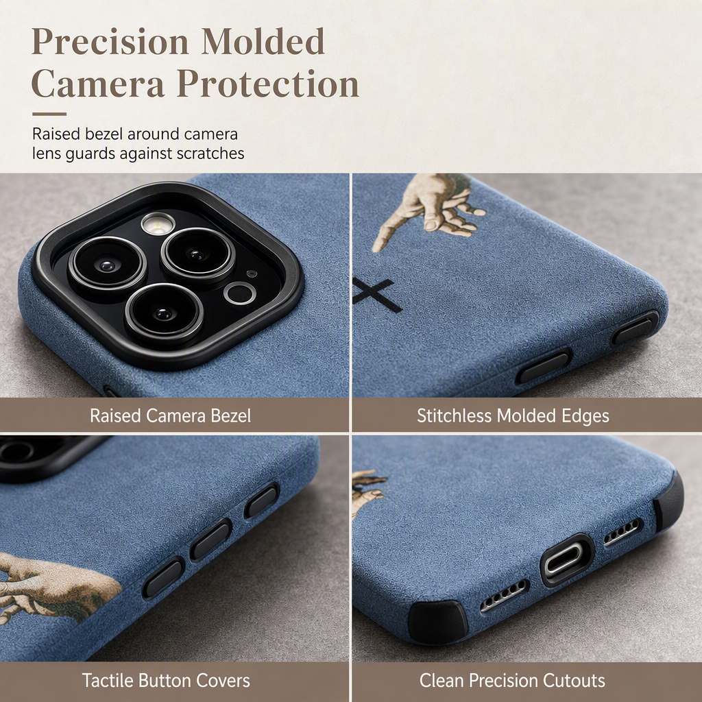 🎁New Arrival 50% OFF💥Suede Shock Absorption Protective Phone Case📱