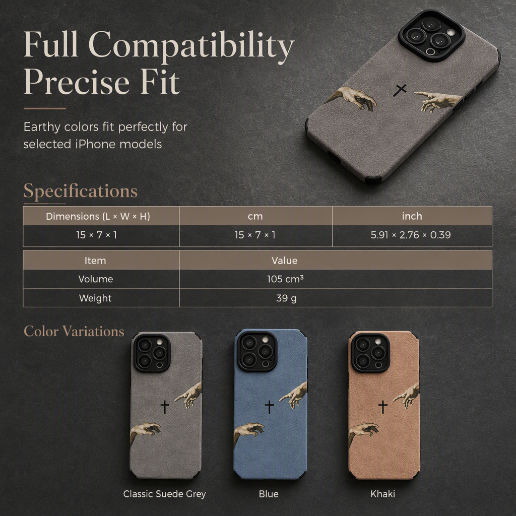 🎁New Arrival 50% OFF💥Suede Shock Absorption Protective Phone Case📱