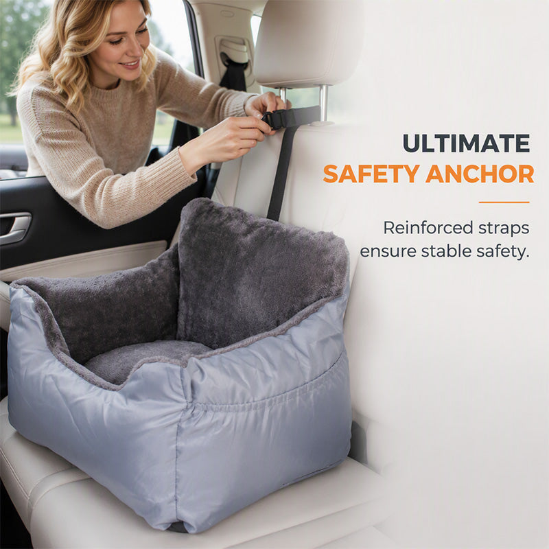 📢📢50% OFF !! ⏰Half-Enclosed Car Pet Booster Seat