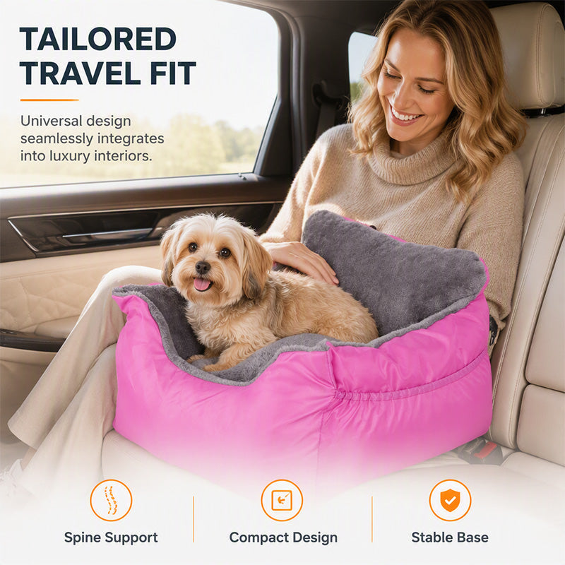 📢📢50% OFF !! ⏰Half-Enclosed Car Pet Booster Seat