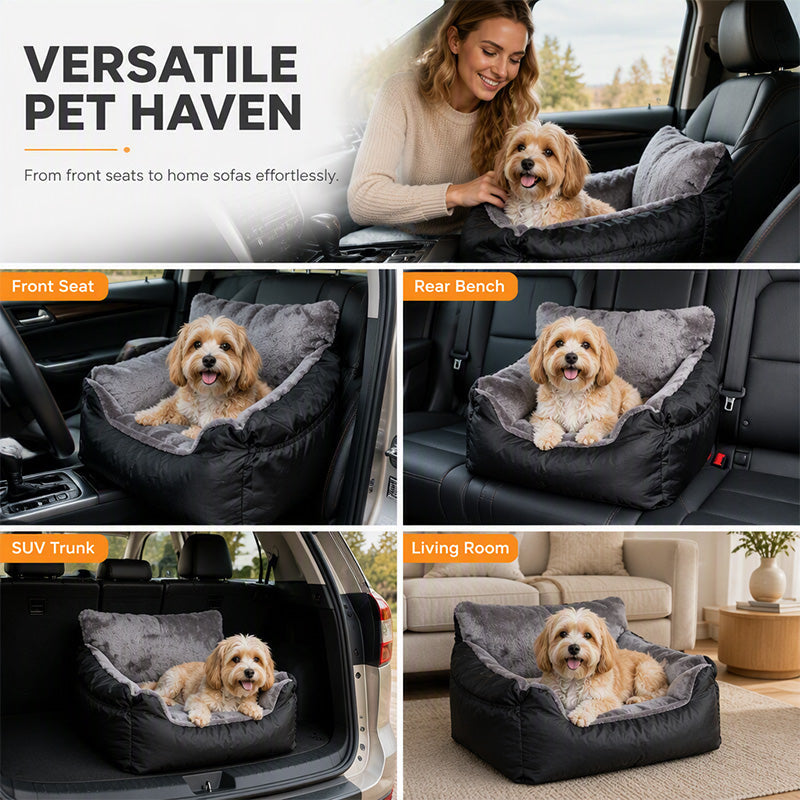 📢📢50% OFF !! ⏰Half-Enclosed Car Pet Booster Seat