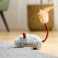 🐱 50% OFF! ✨ Smart Electric Cat Toy Mouse – Obstacle Avoidance, Realistic Plush Design & Type-C Rechargeable – Low-Noise 360° Movement for Endless Play 🐭