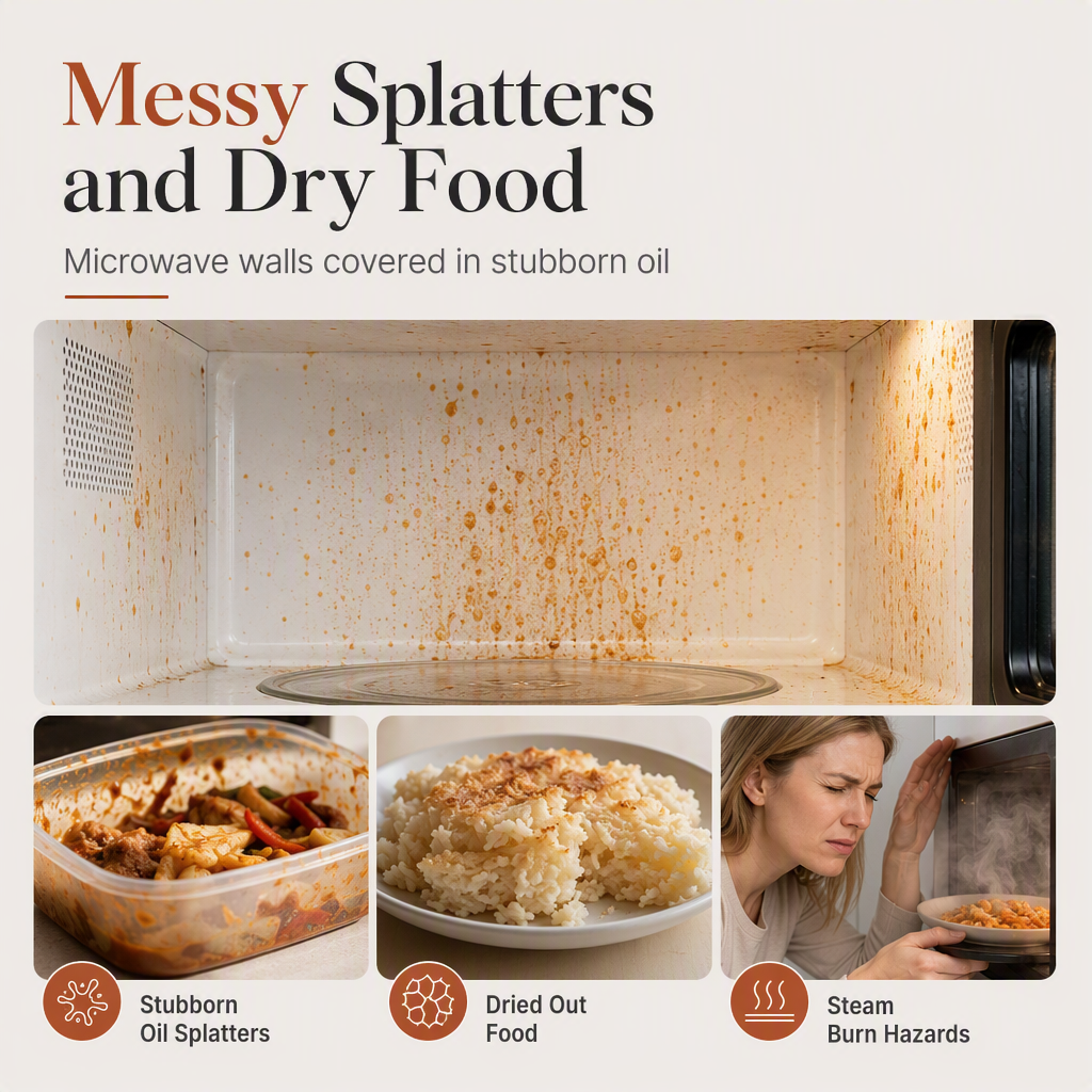 📢📢50% OFF !! ⏰Multi-Layer Stackable Microwave Food Cover