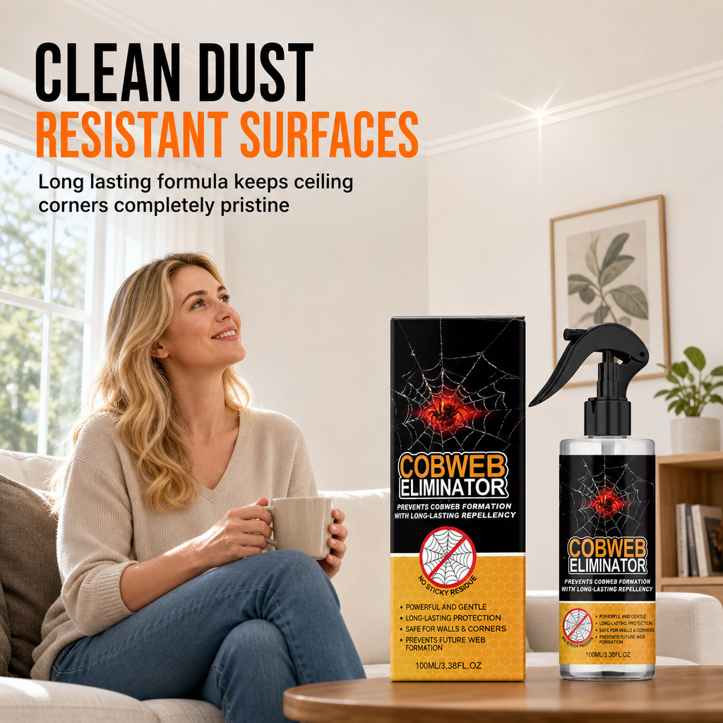 📢📢50% OFF !! ⏰100ml Cobweb Removal Spray and Wall Cleaner