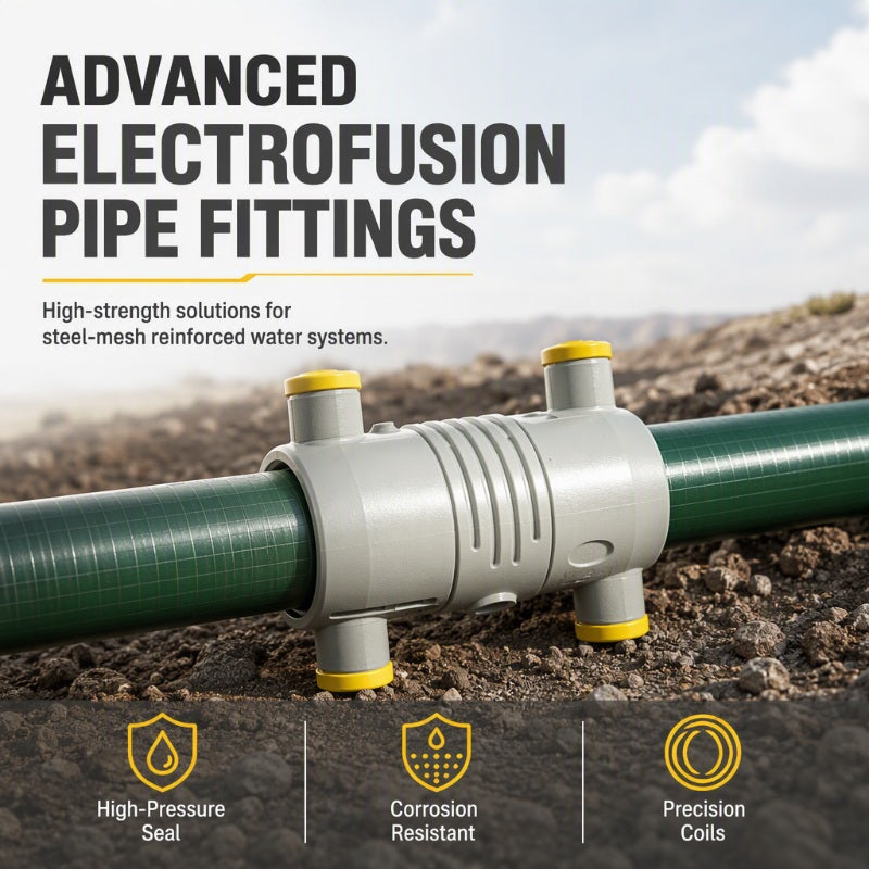 🔧 PPR Electrofusion Pipe Repair Fitting – Barrier-Free Slide Sleeve for No-Shutdown Pipe Repair, 25kg Pressure Resistant, Premium PPR Construction ✨
