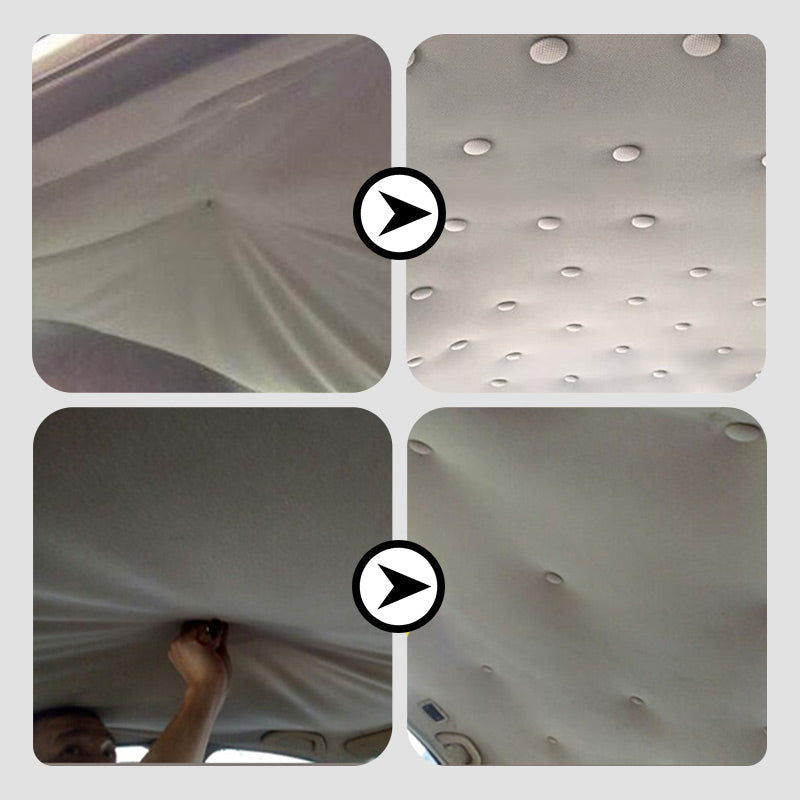 ⏳🔥LIMITED-TIME 50% OFF! ⏰ Roof Headliner Repair Kit – Universal fit & easy application 🚗🛠️
