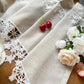 ⭐ Star Lace Trim Curtain: Arched Design, Rod Pocket, Premium Blend