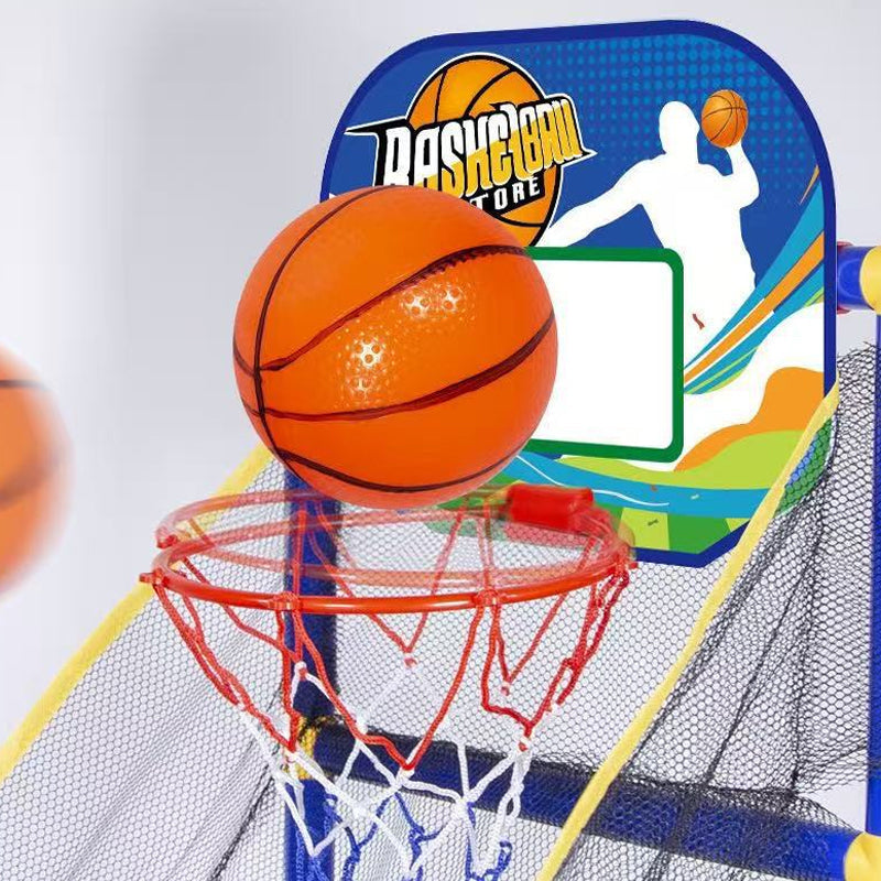 Kids' Indoor Basketball Arcade Game with 4 Balls