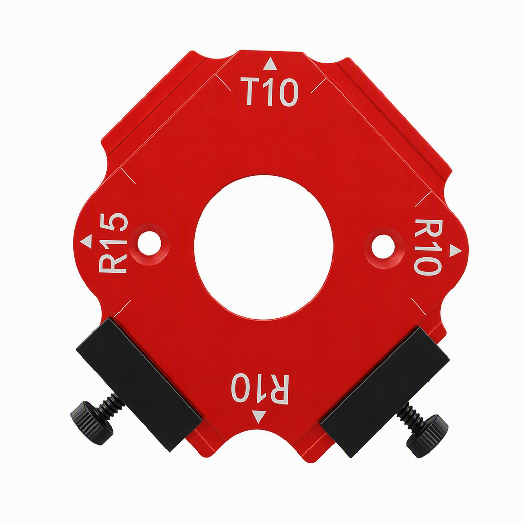 🔧 Save 50%!  R-Angle Router Template – Rounded corners & woodworking finish ✨