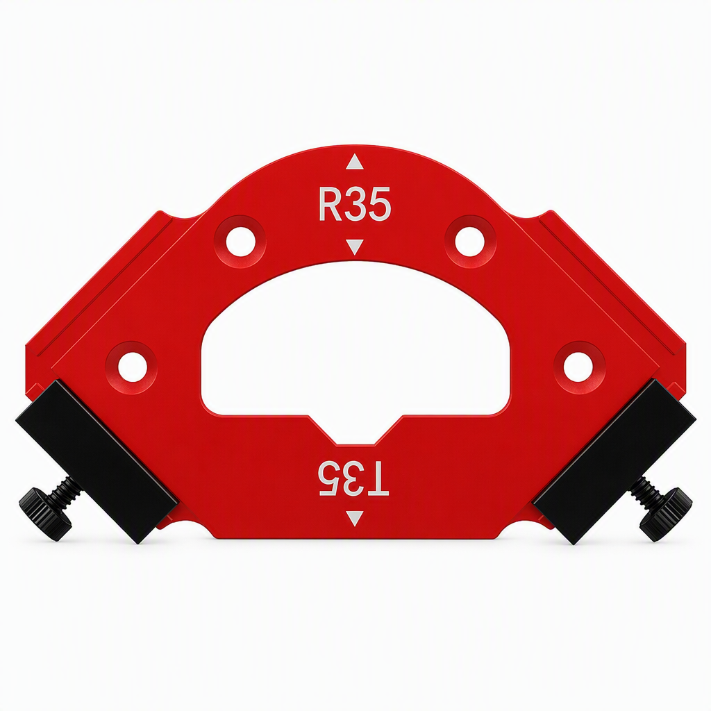 🔧 Save 50%!  R-Angle Router Template – Rounded corners & woodworking finish ✨