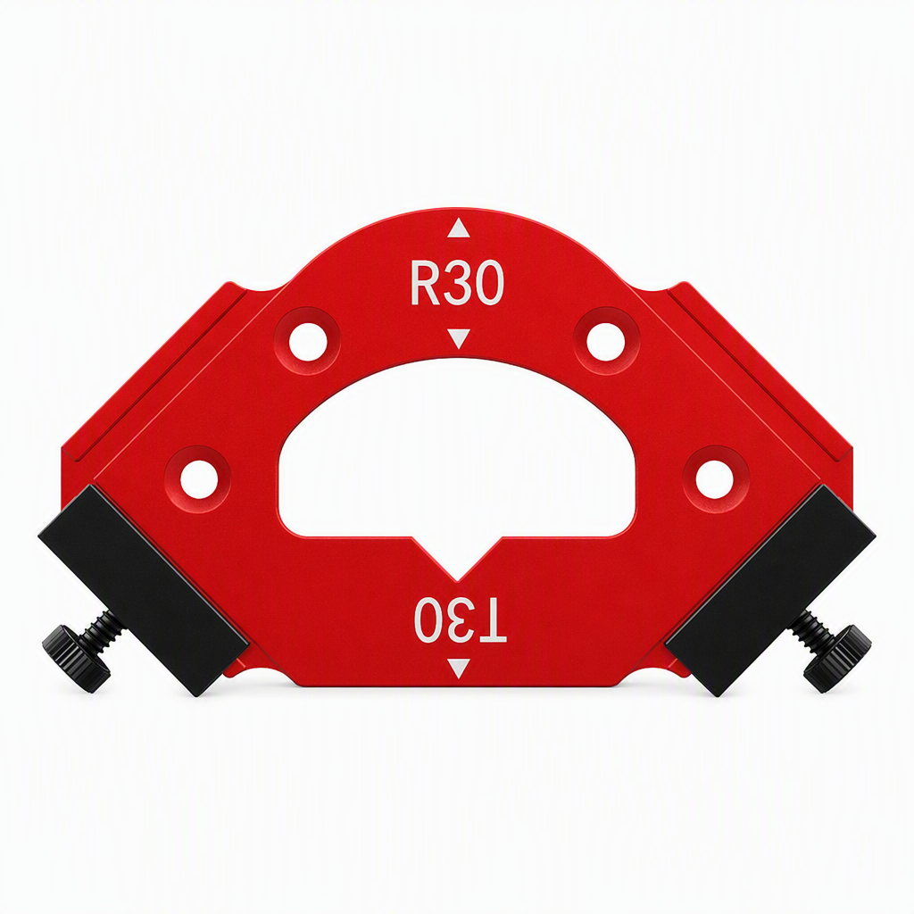 🔧 Save 50%!  R-Angle Router Template – Rounded corners & woodworking finish ✨