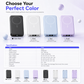 Magnetic Wireless Fast Charging Power Bank with Built-in Cable and Stand Portable