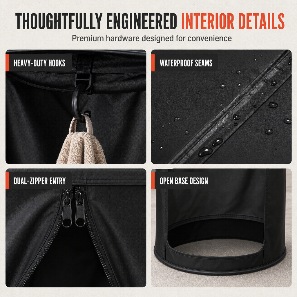 🎁2026 New Arrivals 50% OFF💥Portable Quick Opening Car Rear Shower Tent | Outdoor Camping Single Person Changing Room and Privacy Toilet Tent🚗⛺🚿