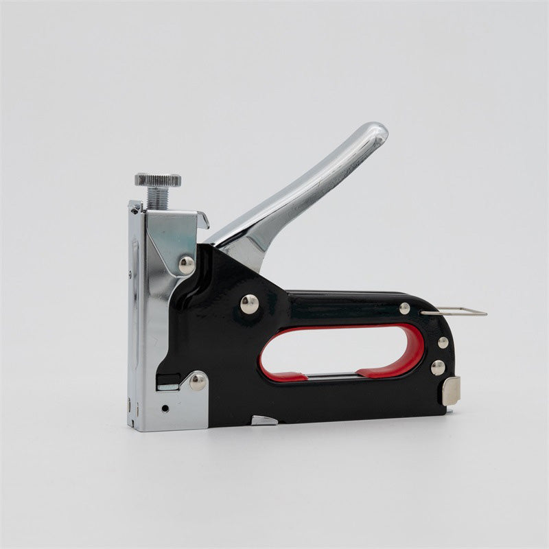 🔨 Manual Staple Nail Gun: 3-in-1, Alloy Steel, Adjustable Pressure, with 600pcs Nails, Shockproof