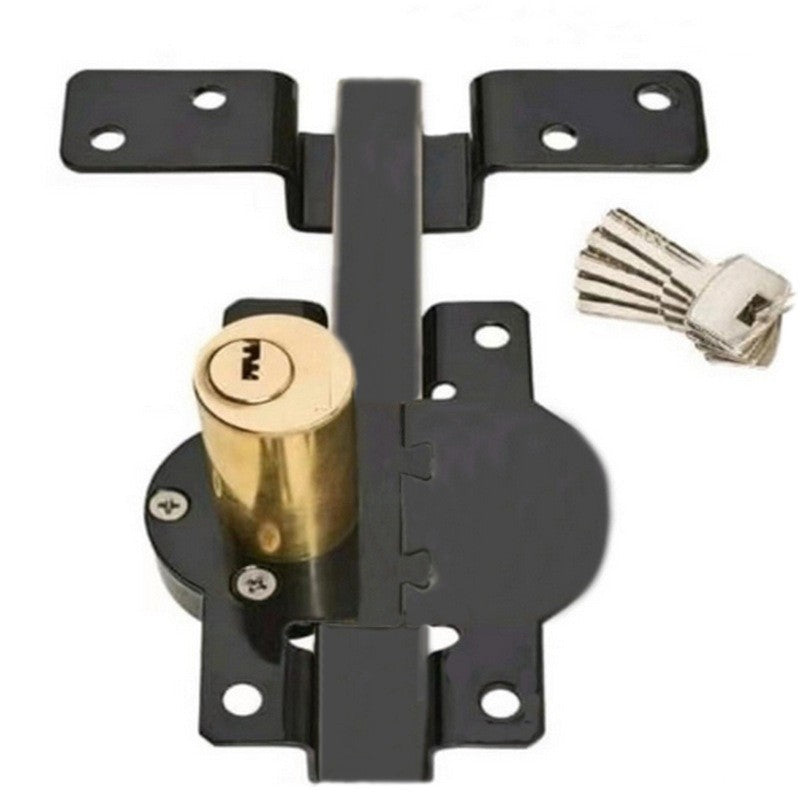50/70mm Long Throw Gate Lock with 5 Keys