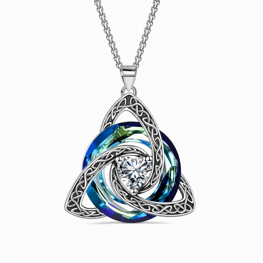 🥳2026 HOT SALE🥳Women's Celtic Knot Birthstone Pendant Necklace